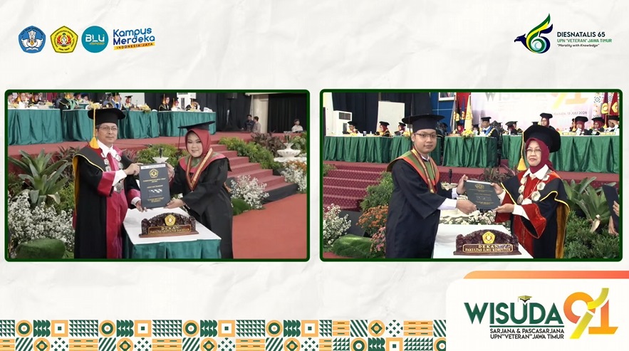 Wisuda ke-91, FASILKOM Meluluskan 96% Wisudawan Berpredikat “Dengan Pujian”