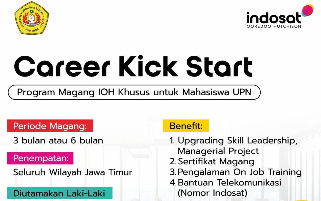 🌟 Career Kick Start! 🌟Indosat Ooredoo Hutchison