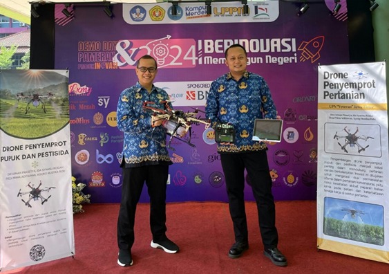 Inovasi Drone Penyemprot Ramaikan Pameran IBT Technopark