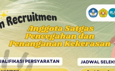 ✨ Open Recruitment Anggota Satgas Pencegahan dan Penanganan Kekerasan ✨