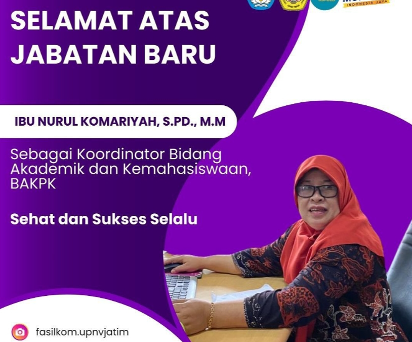 Selamat dan Sukses atas Jabatan Baru