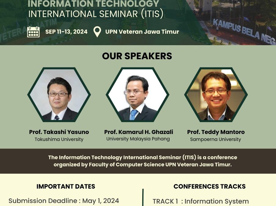 Information Technology International Seminar (ITIS) 2024