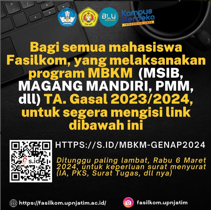 Program Mbkm 2024 Mahasiswa Fasilkom Fakultas Ilmu Komputer Upn 