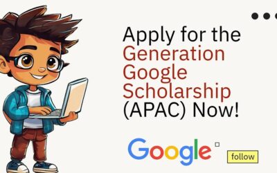 Penawaran Beasiswa Generation Google Scholarship (APAC)