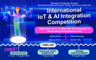 🏆🥇 DIESNATALIS FASILKOM UPNVJT 2024 : INTERNATIONAL IoT & AI INTEGRATION COMPETITION 🥇 🏆