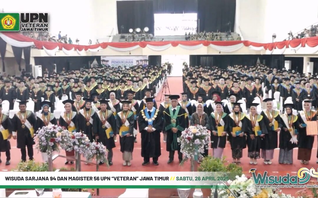 FASILKOM UPN Veteran Jawa Timur Wisudakan 69 Mahasiswa pada Wisuda ke-94