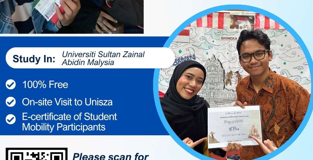 🎓🌍  KULIAH GRATIS DI LUAR NEGERI 1 SEMESTER! 🌍🎓Student Mobility Program ke Malaysia bersama UniSZA!