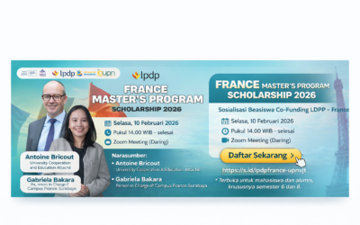 Sosialisasi Beasiswa Co-Funding LPDP–France Tahun 2026 Digelar Secara Daring