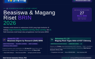 Buka Peluangmu di BRIN 2026! Daftarkan Dirimu di Beasiswa S2/S3 dan Magang Riset AI Sekarang!