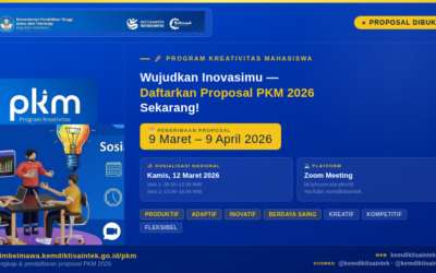 PKM 2026 Resmi Dibuka! Saatnya Wujudkan Ide Kreatifmu Jadi Karya Nyata
