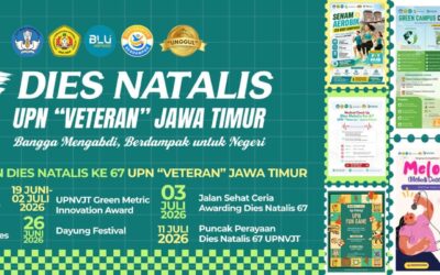 Semarak Rangkaian Lomba Dies Natalis ke-67 UPN “Veteran” Jawa Timur, Sivitas Akademika Unjuk Semangat dan Kebersamaan