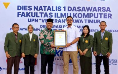 Fasilkom UPN “Veteran” Jatim Raih Rekor MURI di Dies Natalis ke-10 Lewat 1.109 Templat Website