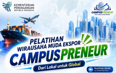 Belajar dari Praktisi Ekspor Gratis Bersertifikat, Daftar Campuspreneur Batch 3 Sekarang!