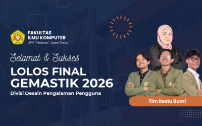 Selamat dan Sukses: Mahasiswa Sistem Informasi Fasilkom UPN Veteran Jawa Timur Lolos Final GEMASTIK 2026