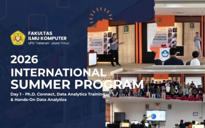 Fakultas Ilmu Komputer UPN Veteran Jawa Timur Buka International Summer Program 2026 melalui Pelatihan Data Analytics